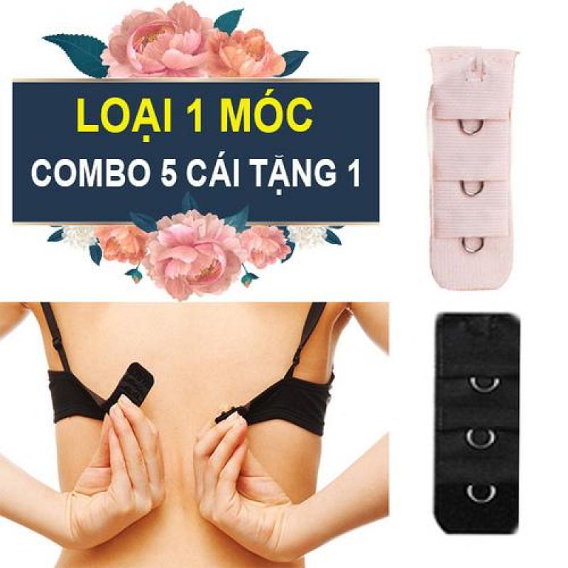 Combo 6 miếng nối dây áo ngực nới rộng áo Loại gài 1 móc