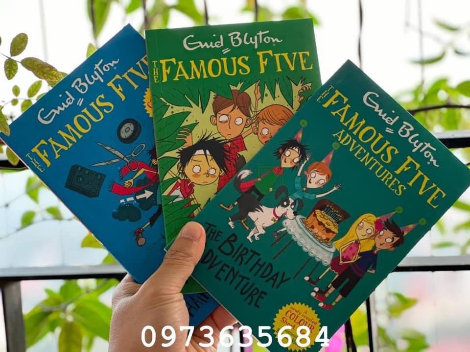 Bản nhập 15 mới nhất - The Famous five adventures colletion