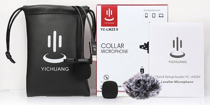 Mic thu âm cho điện thoại iPhone YC-LM22 II