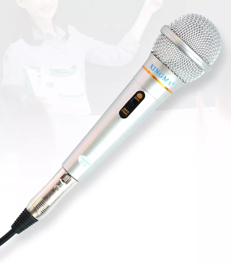 Mic Hát -Micro Karaoke XINGMA AK-319 Cao Cấp Jack 3.5 mm