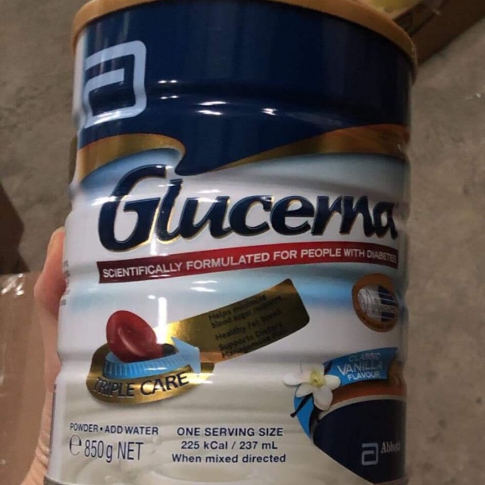 SỮA TIỂU ĐƯỜNG GLUCERNA 850G NHẬP KHẨU ÚC