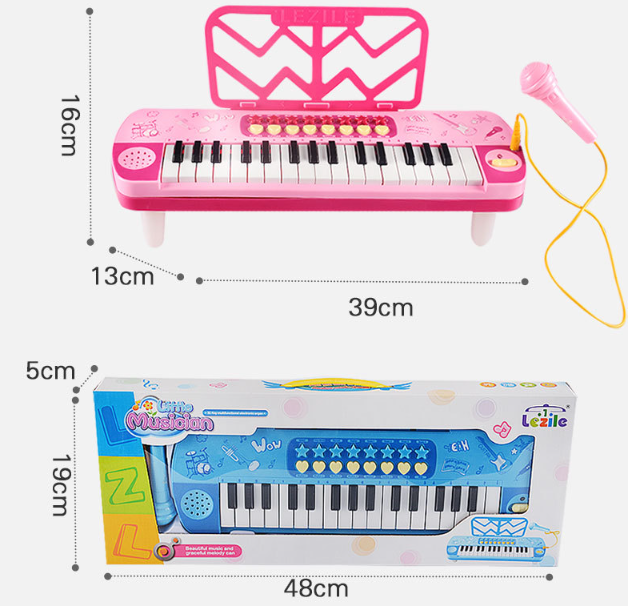 Đồ Chơi Đàn Piano Cho Bé Có Đèn Nhạc Và Micro Chuẩn Âm
