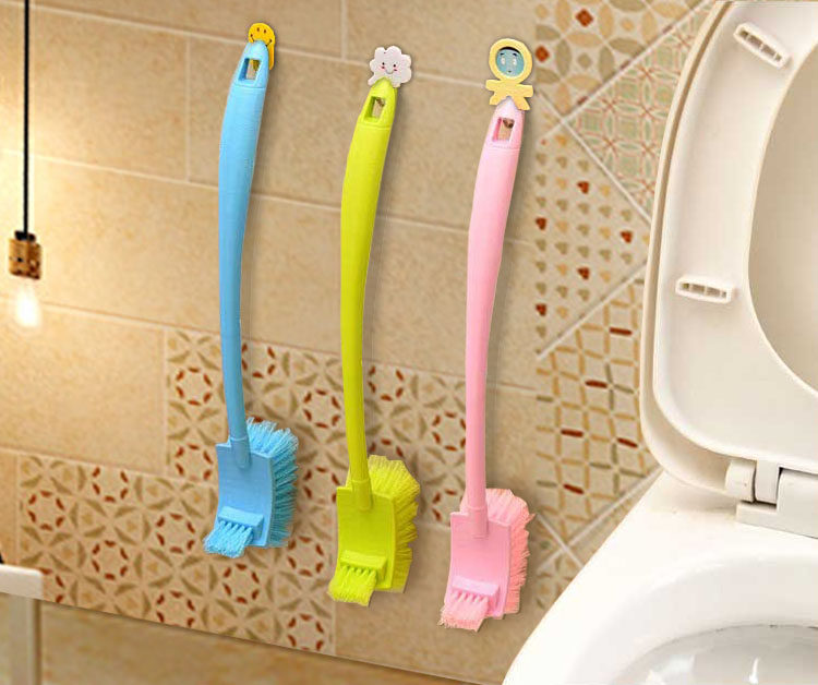 Chổi Cọ Toilet 2 Đầu Cọ