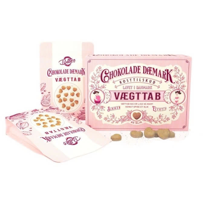 Kẹo Giảm Cân, Socola Giảm Cân Đan Mạch Chokolade Veagtab