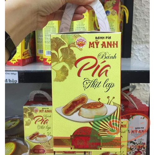 Bánh pía thịt lạp đặc biệt mỹ anh 400g - date mới nhất