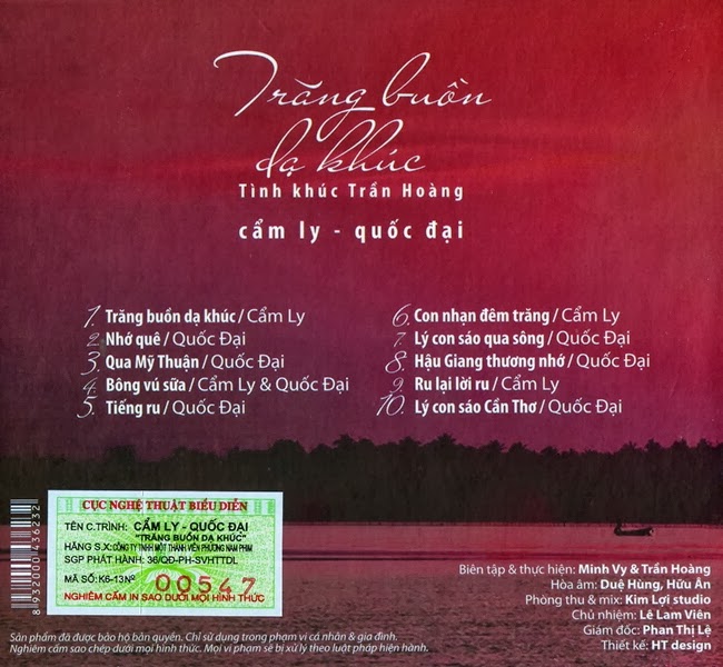 Cẩm Ly, Quốc Đại - Trăng Buồn Dạ Khúc