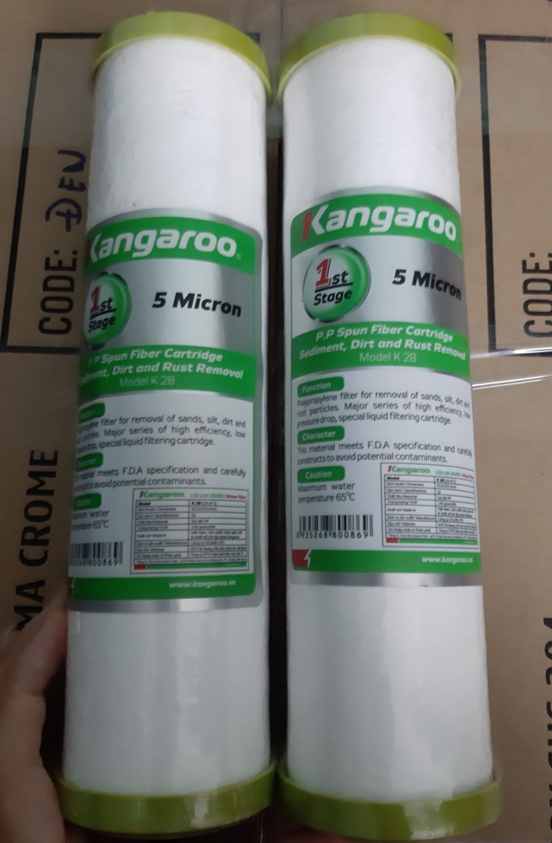 [HCM]LÕI LỌC SỐ 1 KANGAROO - LÕI LỌC NƯỚC KANGAROO SỐ 1