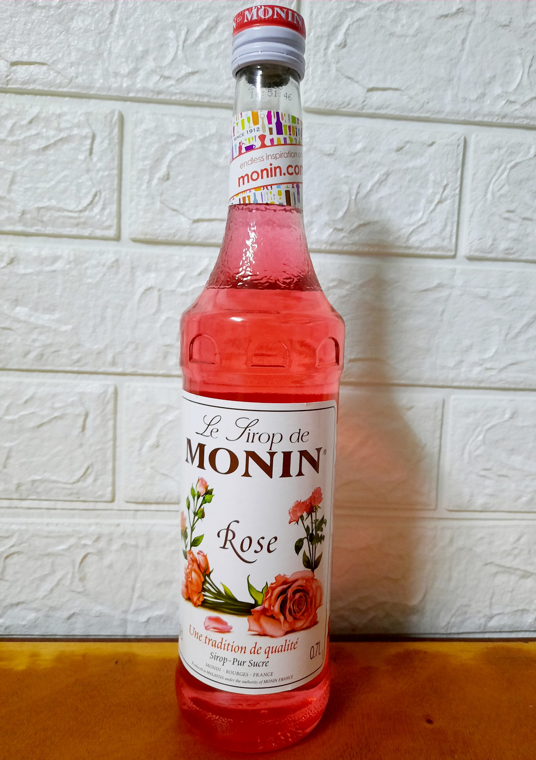 Siro Monin Hoa hồng 700ml
