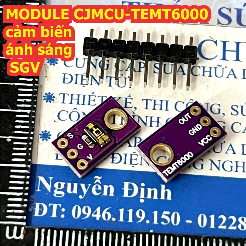 Module cảm biến ánh sáng nhìn thấy được cjmcu temt6000 sgv kde3119