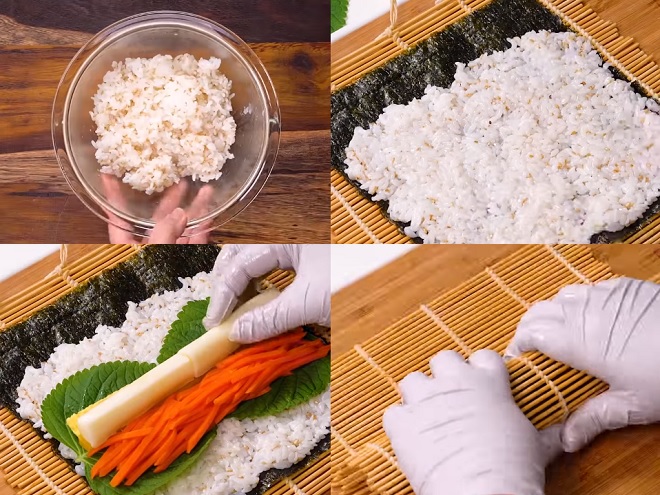 LÁ RONG BIỂN CUỘN CƠM 100 LÁ