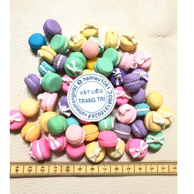 [HCM]Mô Hình Bánh Macaron Charm Slime [1 cái ]