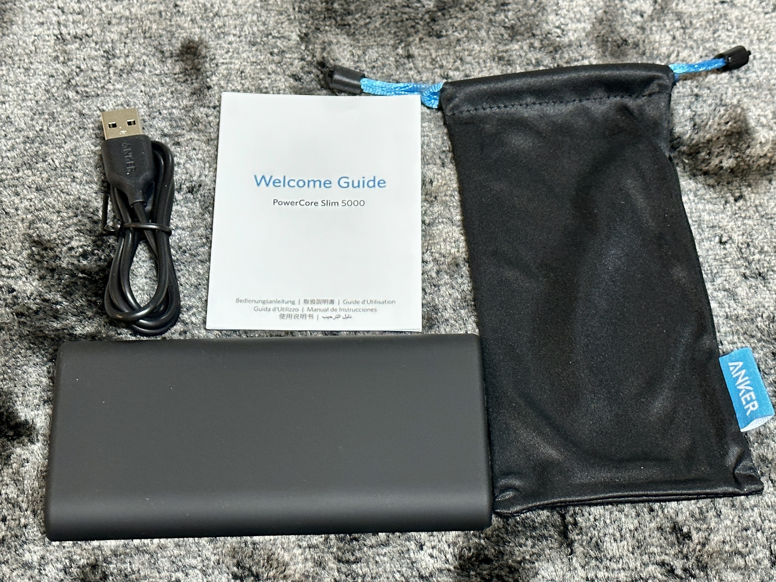 Pin sạc dự phòng anker powercore slim 5000 a1250