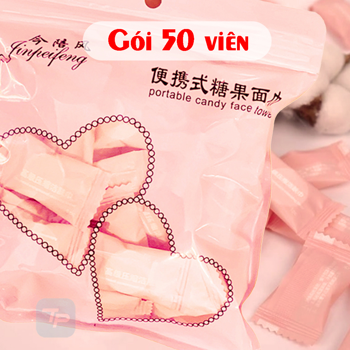 GÓI 50 VIÊN KHĂN GIẤY NÉN