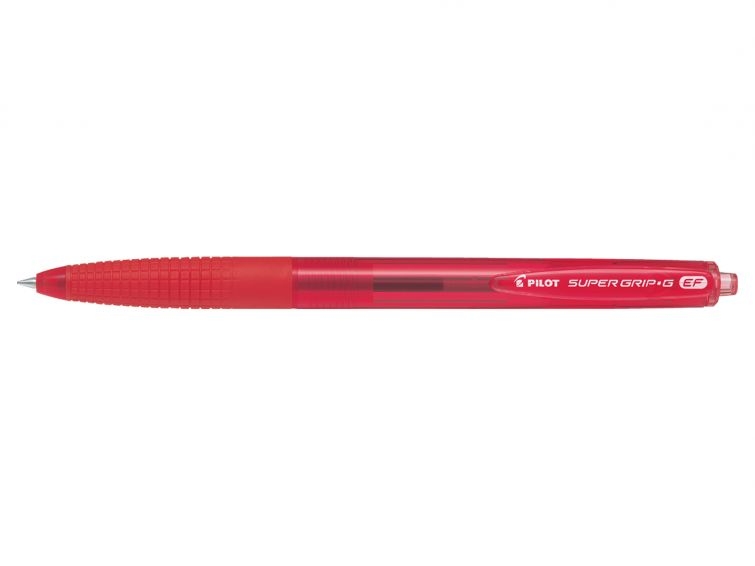 Bút Bi Super Grip.G RR Pilot BPGG-8R-EF-RR - Mực Đỏ