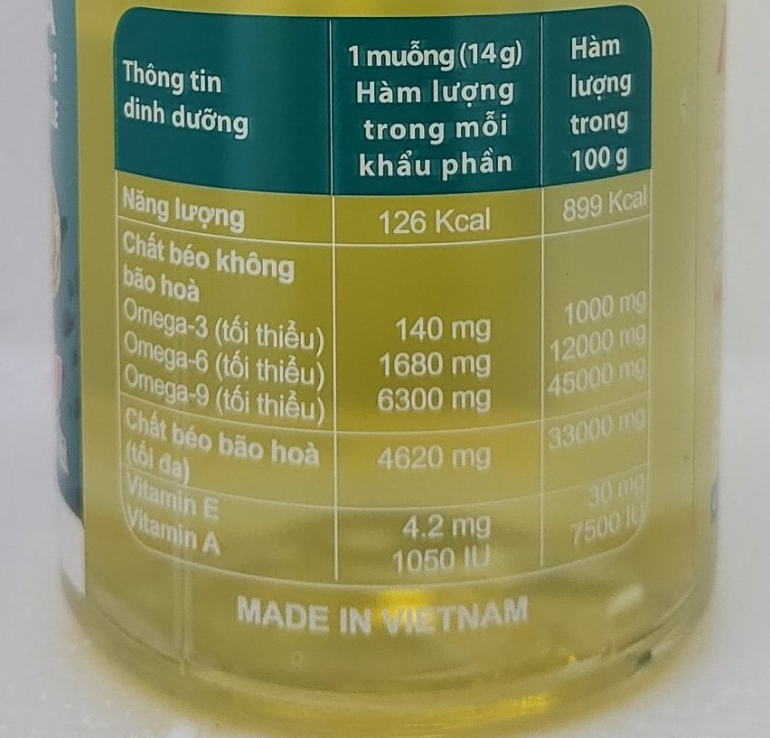 [Chai 950ml – CÁ TRÍCH] DẦU ĂN DINH DƯỠNG TỪ CÁ [VN] RANEE Nutritious Cooking Oil with Herring (halal)