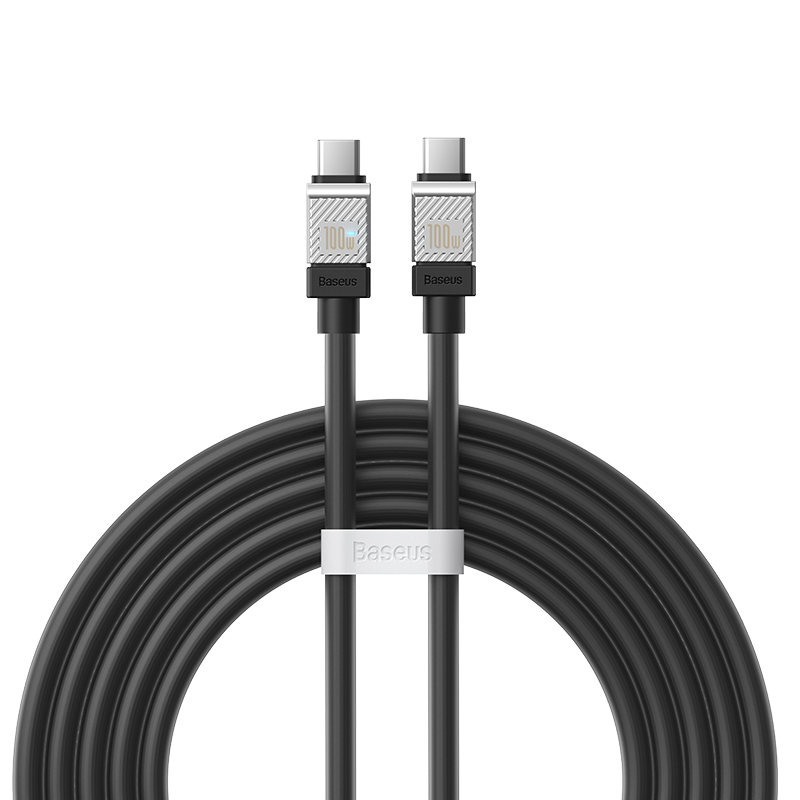 Cáp sạc nhanh Baseus CoolPlay Series Fast Charging Data Cable Type-C to Type-C 100W CAKW