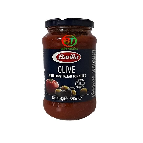Sốt Barilla (Sốt mì Ý) loại lọ 400g - nhiều vị