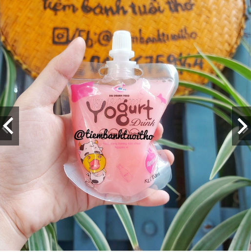 Nước uống sữa chua trái cây yogurt (1 túi)