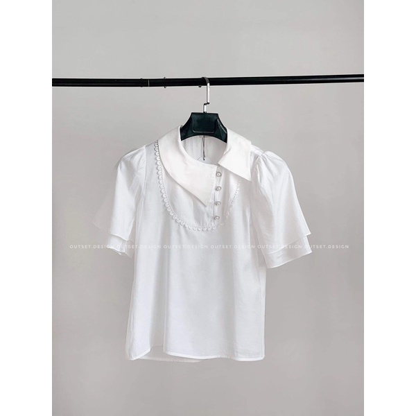 OUTSET - Áo Julie cổ lệch
