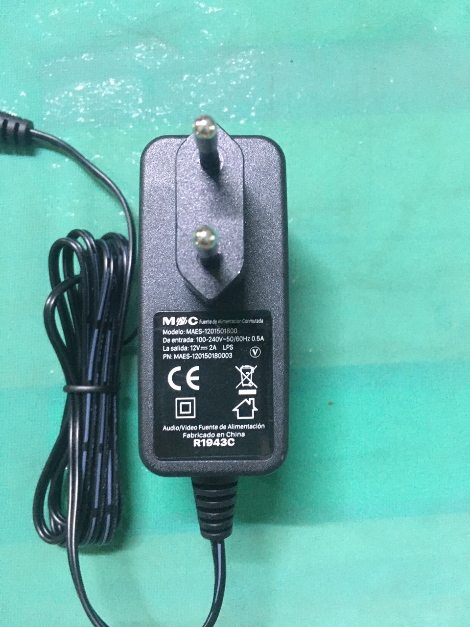 Adapter nguồn 12V 2A M&C hàng bãi Zin