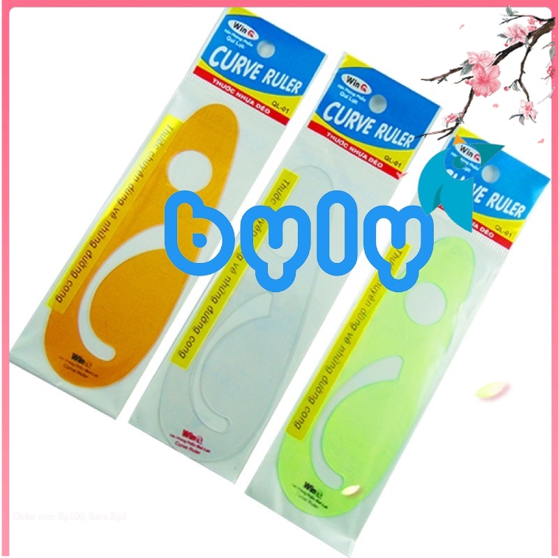 Thước parabol nhựa dẻo winq ql-01 - quyên byly store