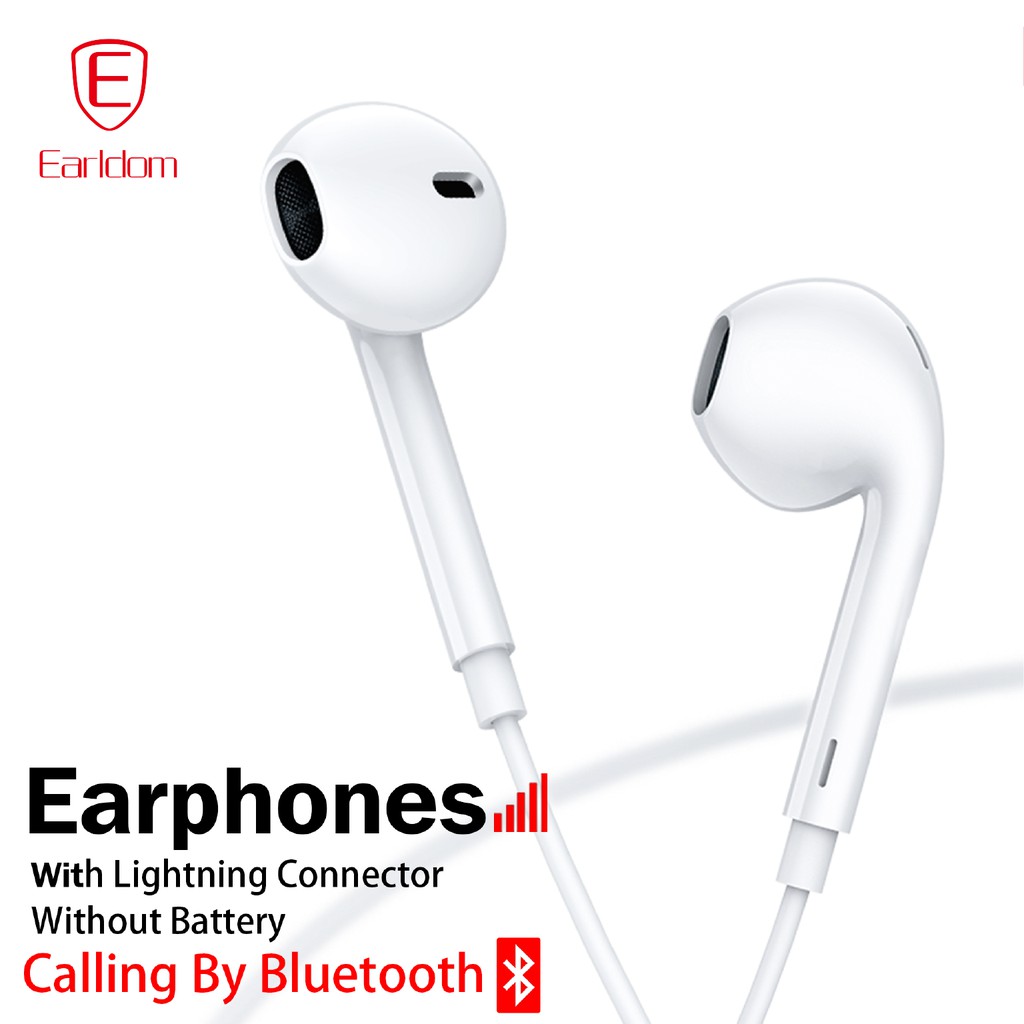 Tai nghe Bluetooth chân Lightning Earldom E21 chính hãng