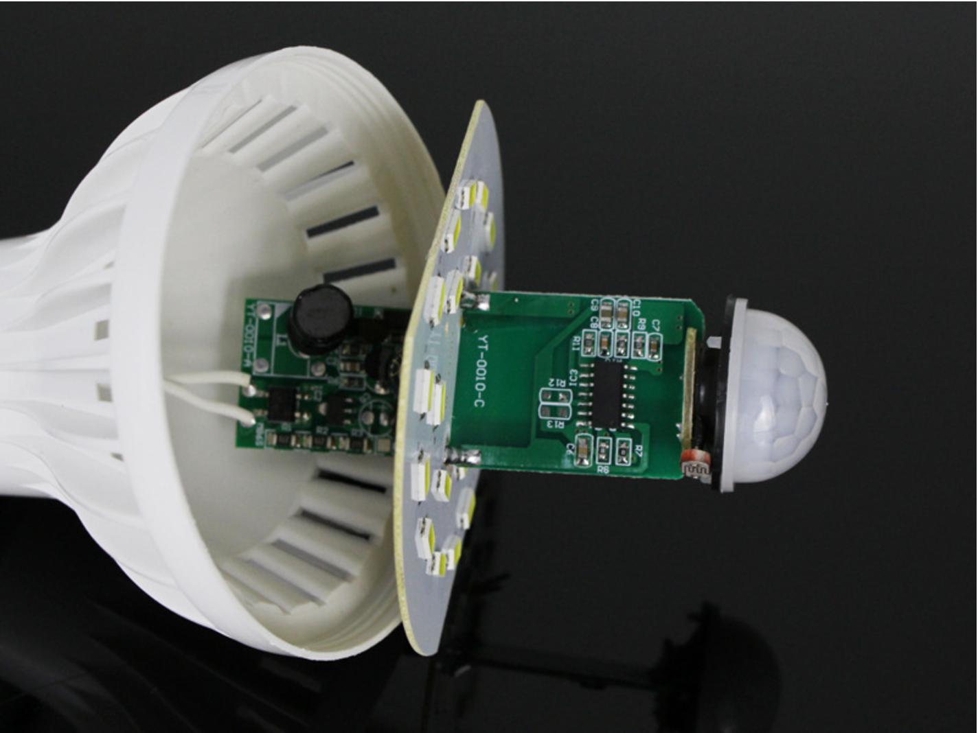 Bóng đèn led 9W cảm ứng hồng ngoại