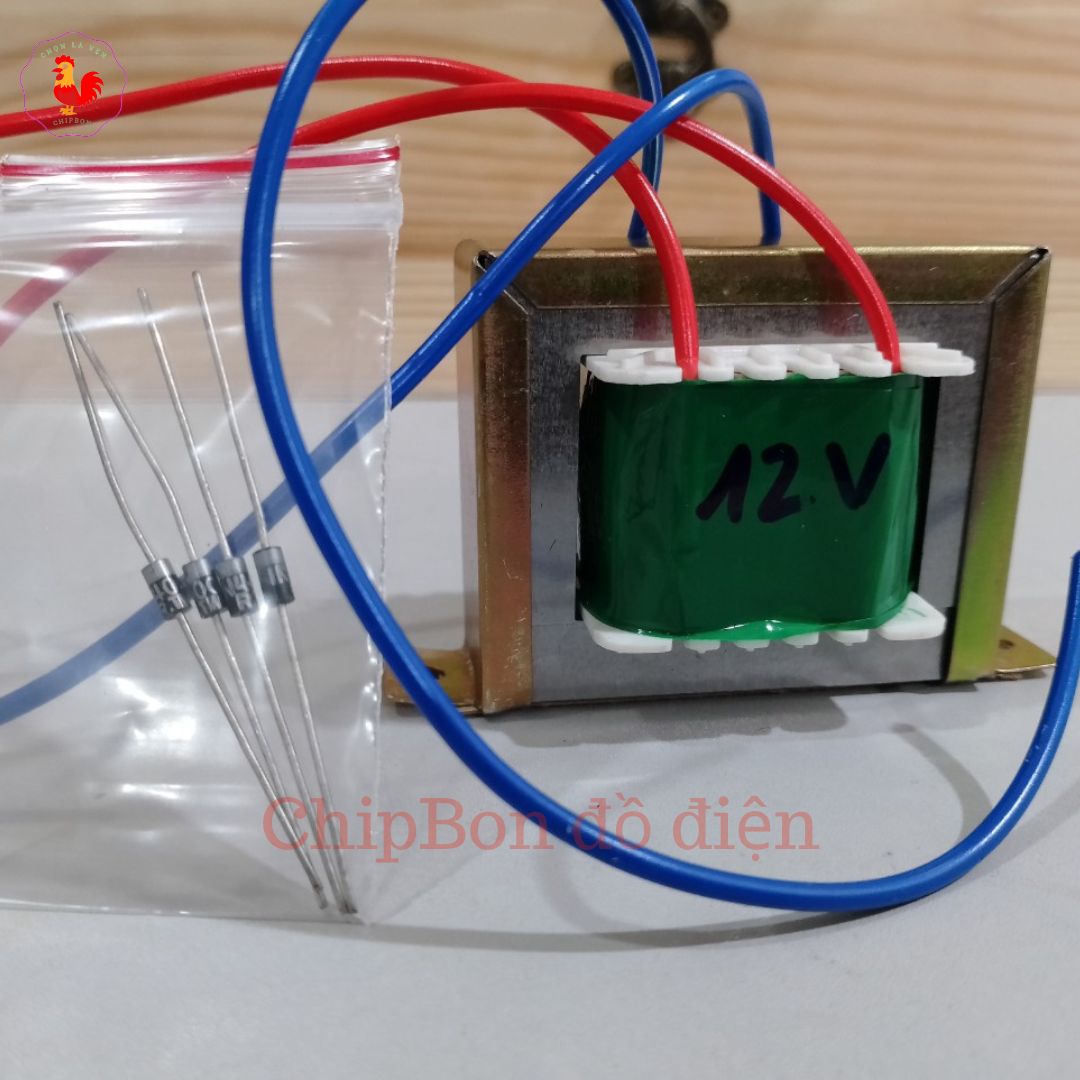 Biến Áp Nguồn 220V ra 12V 1A cách ly