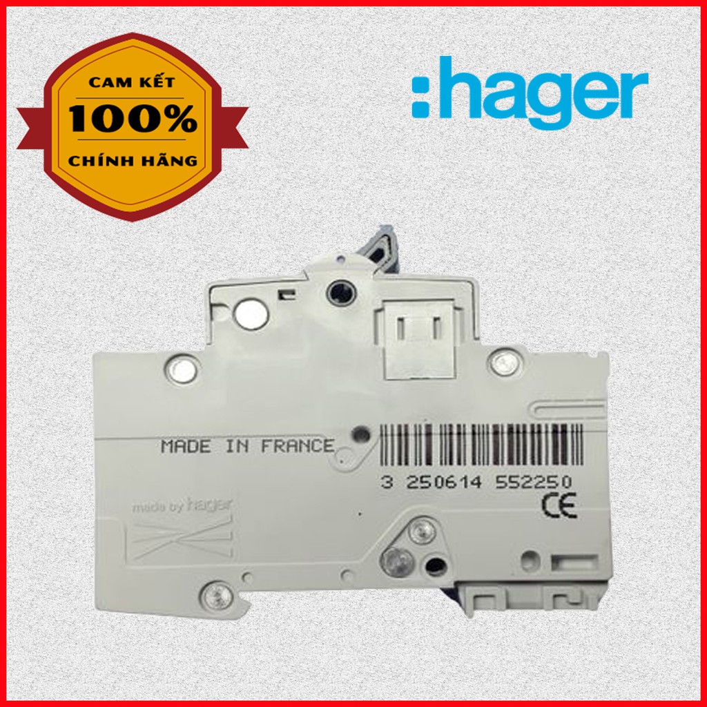 [HCM]Cầu Dao Tự Động MCB 2P 10A Hager - MY210E