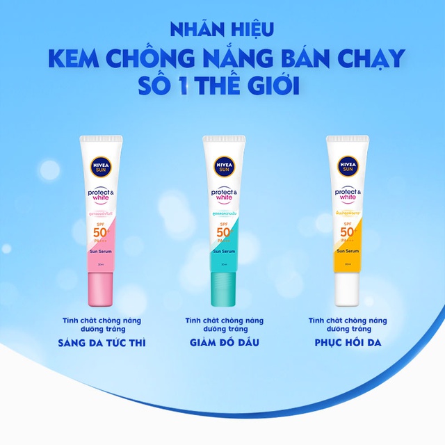 Tinh Chất Chống Nắng Dưỡng Trắng Nivea 30ml