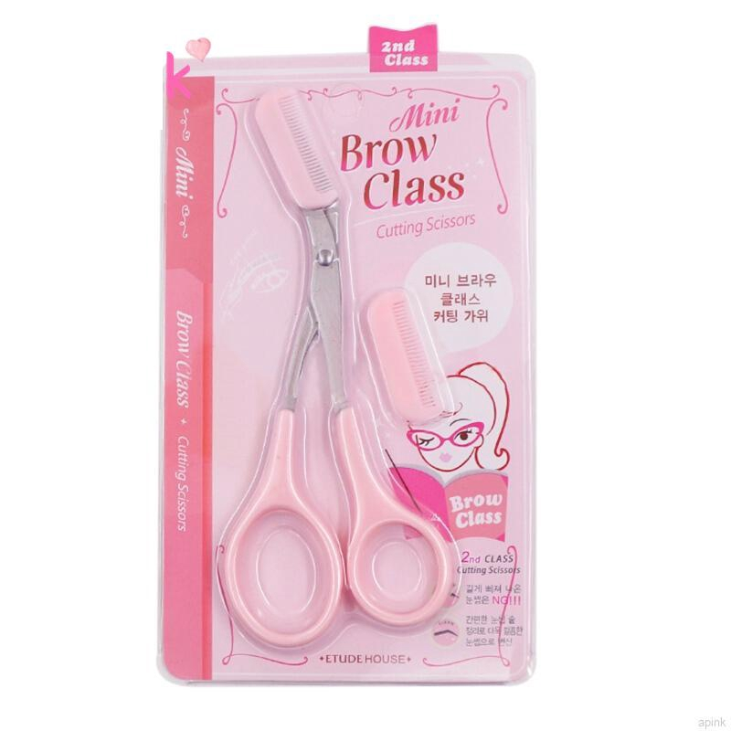 Kéo cắt tỉa lông mày mini Model Brow class lược kéo cắt tỉa lông mày lông mi