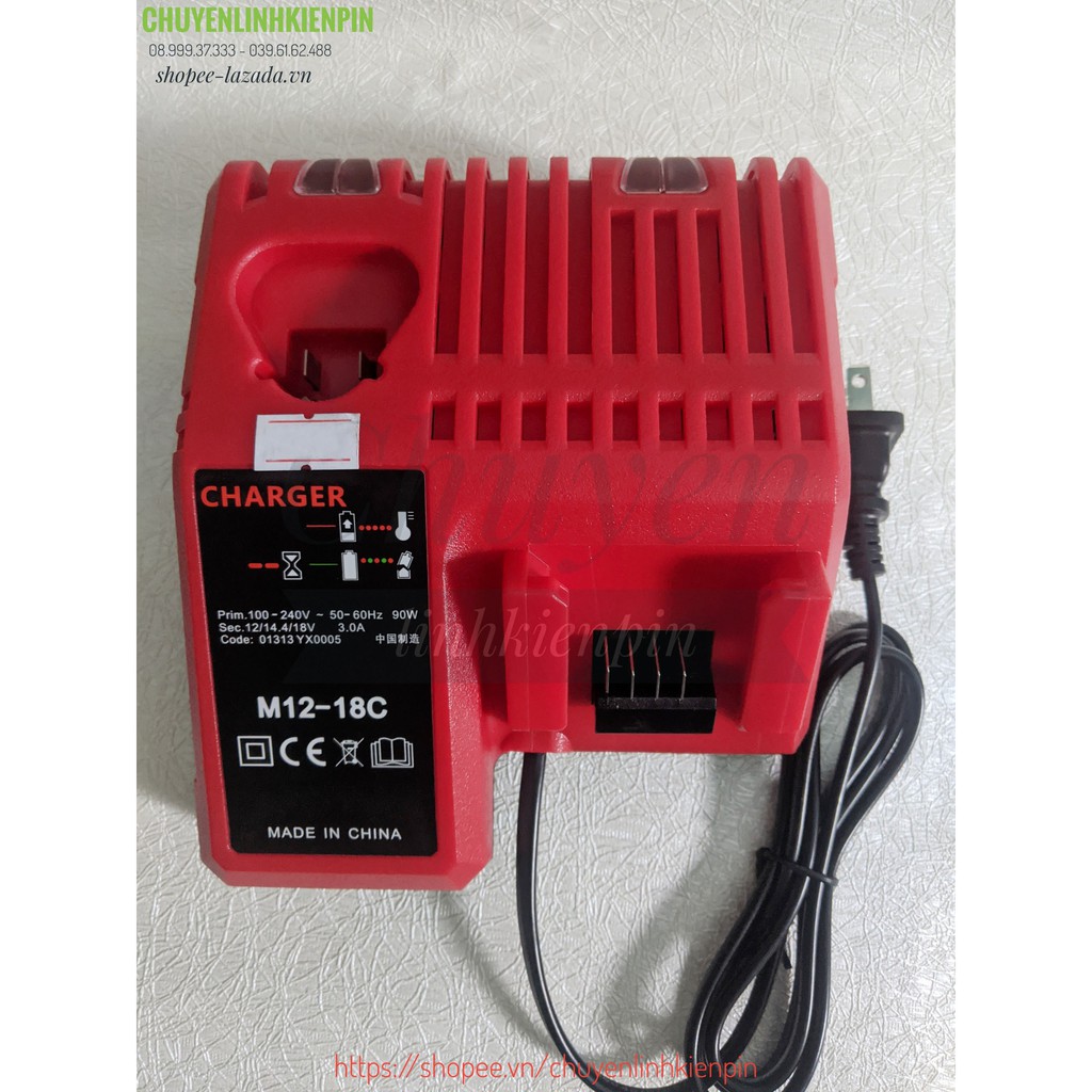 Sạc Milwaukee M12- M18FC 3A ( BL64_166 )