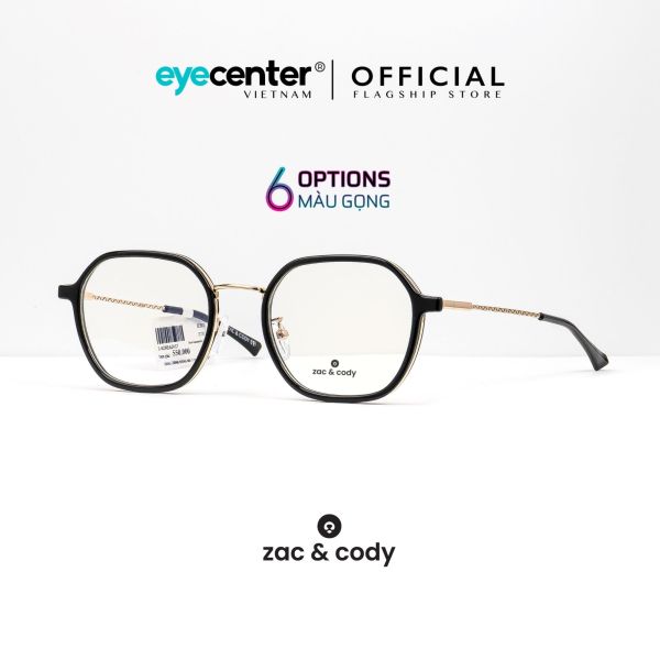 Giá bán Gọng kính cận nam nữ chính hãng ZAC & CODY B18 kim loại chống gỉ cao cấp nhập khẩu by Eye Center Vietnam