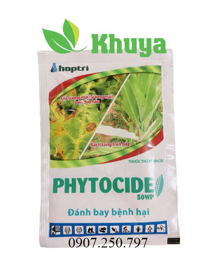 Trừ bệnh cây Hợp Trí Phytocide 50WP 15gr Sương Mai - Chết Nhanh