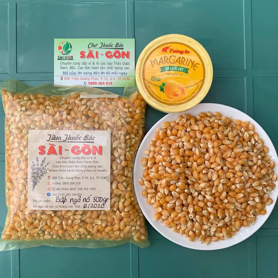 Bắp Ngô Nổ Kèm Bơ