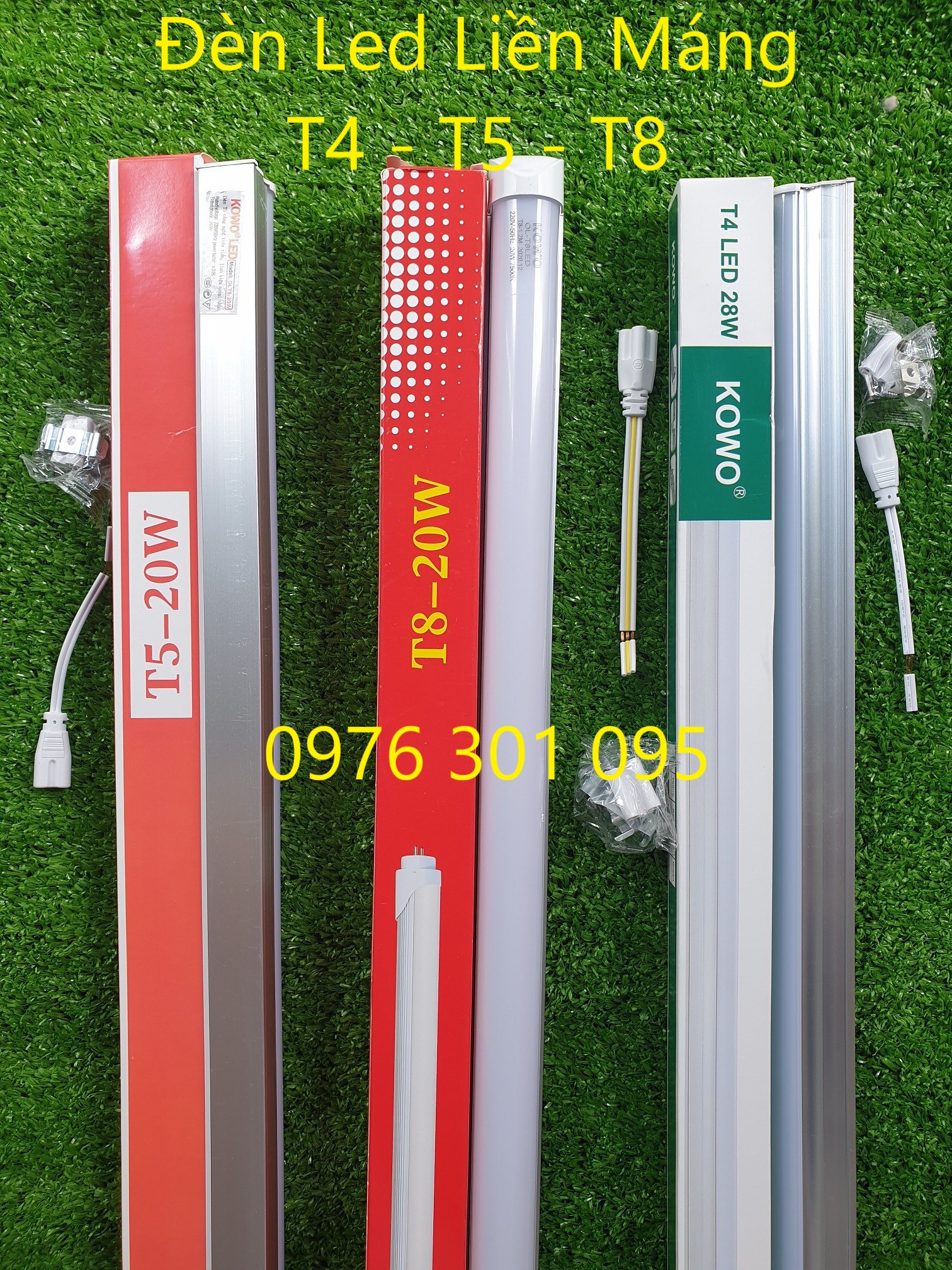 Bộ Đèn Led Liền Máng 1m2 - 20w [T4 - T5 - T8]