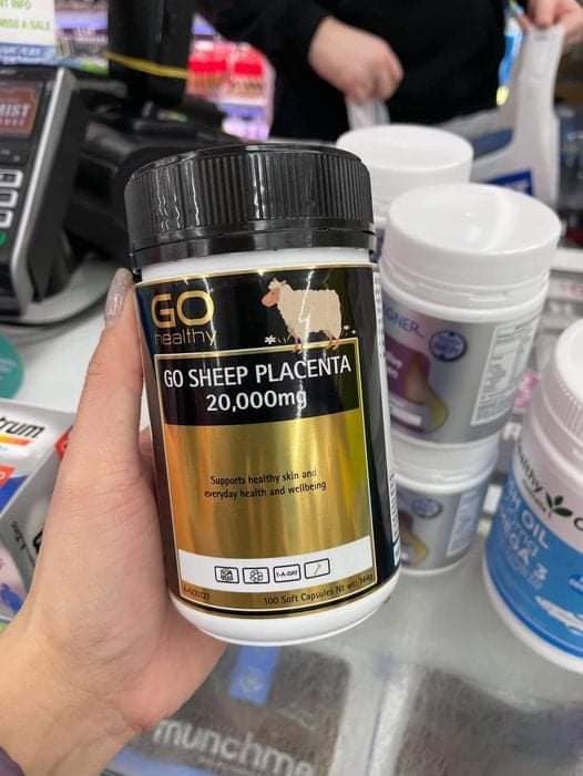 NHAU THAI CỪU GO PLACENTA 20,000MG - 100 Caps