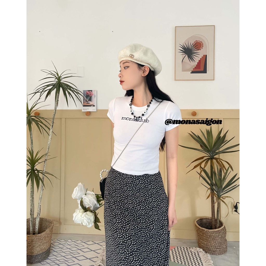 Áo thun croptop MONÁ - KLUB