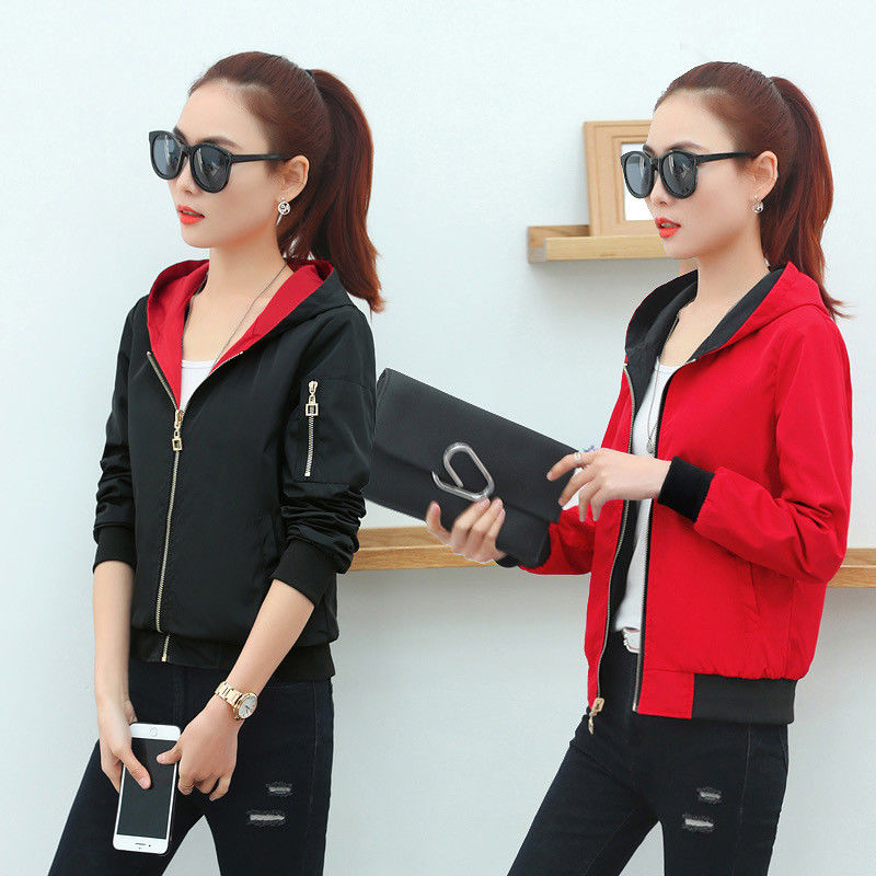 >> BÁO GIÁ ÁO KHOÁC DÙ THỂ THAO BÓNG CHÀY | Shopee Lazada Sendo Tiki mới nhất 54 Áo Khoác Dù Hai Mặt Nữ Ngắn2021Mùa Xuân Và Mùa Thu Mới Mặc Áo Khoác Trên Cả Hai Mặt Hai Mỏng Hoang Dã Đồng Phục Bóng Chày Thể Thao