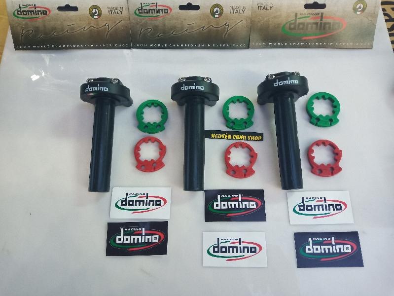 [HCM]Cùm tăng tốc domino 2 dây ga màu đen
