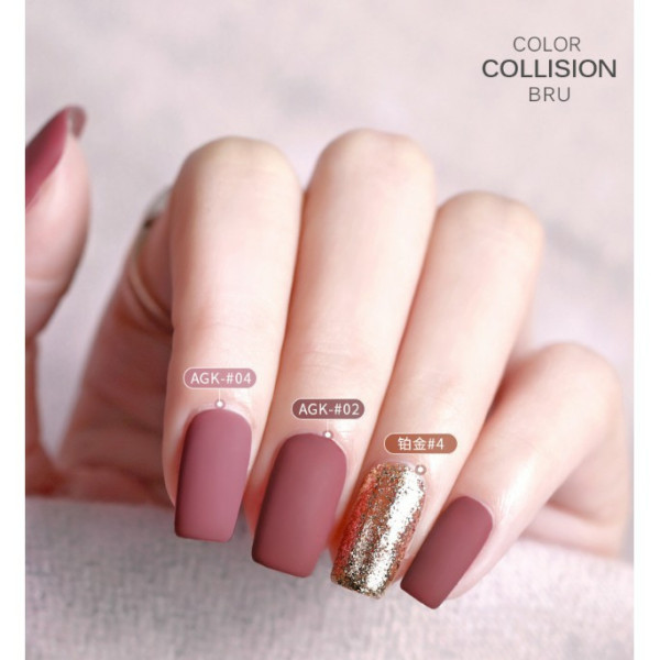 [HCM]Sơn gel As mã AGK 15ML - chai đỏ