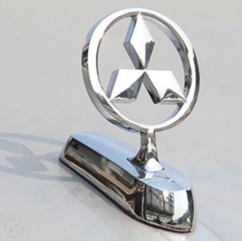 Huy hiệu Logo Cao Cấp hãng xe Mitsubishi gắn nắp capo