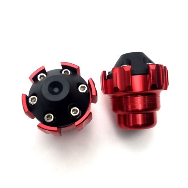 [Giá 1 cặp ] Gù chống đổ trước 6 cạnh CNC màu đỏ