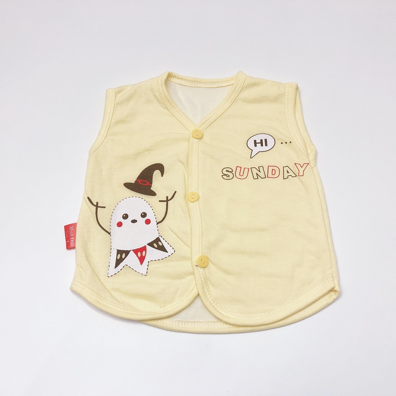 Áo Gile cotton 2 lớp cho bé