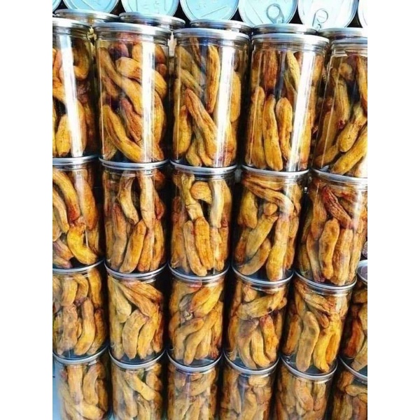LON PET 500GR CHUỐI SẤY DẺO