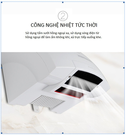 Máy sấy tay tự động MS001