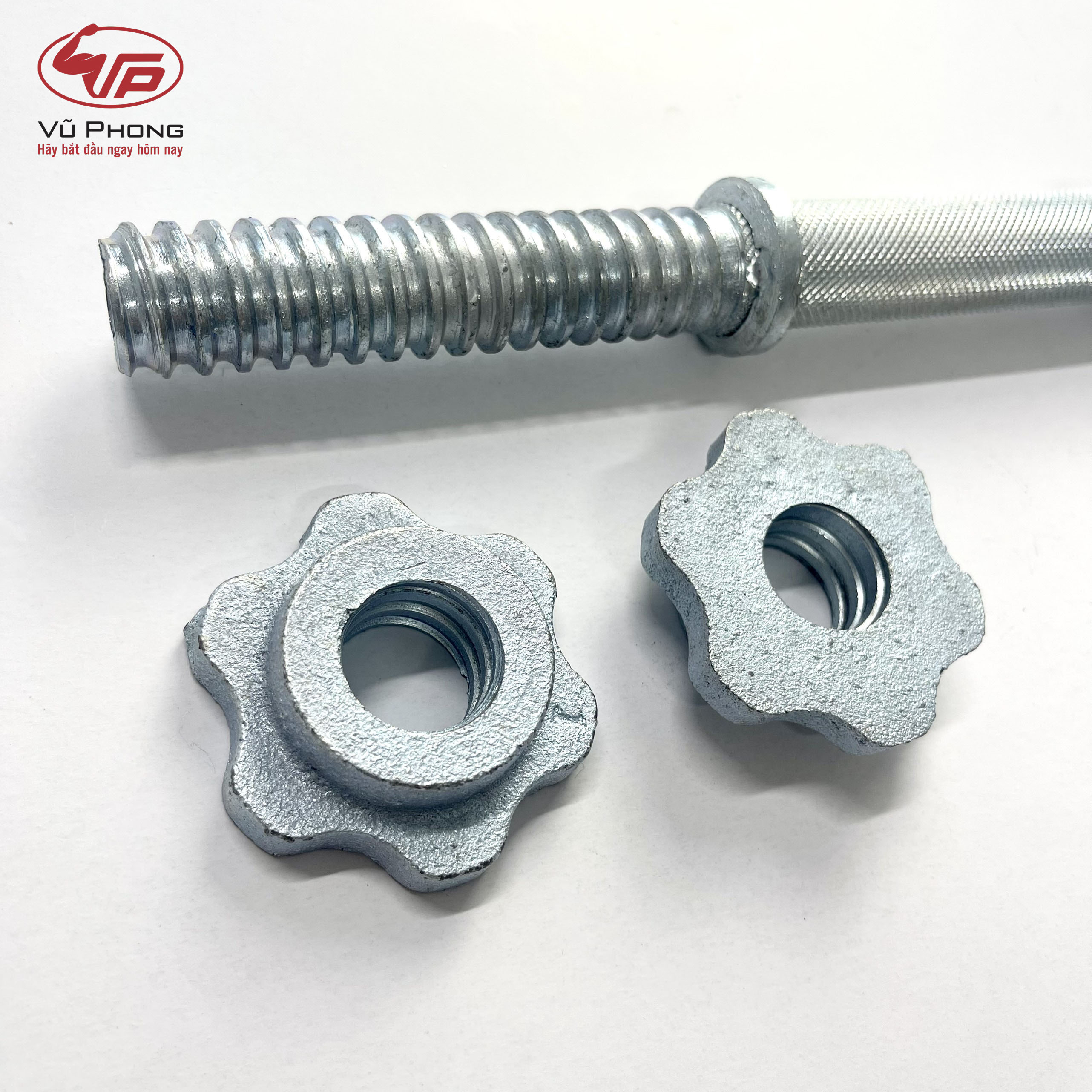 Đòn tạ tay 35cm, 50cm, phi 25 (1 chiếc)