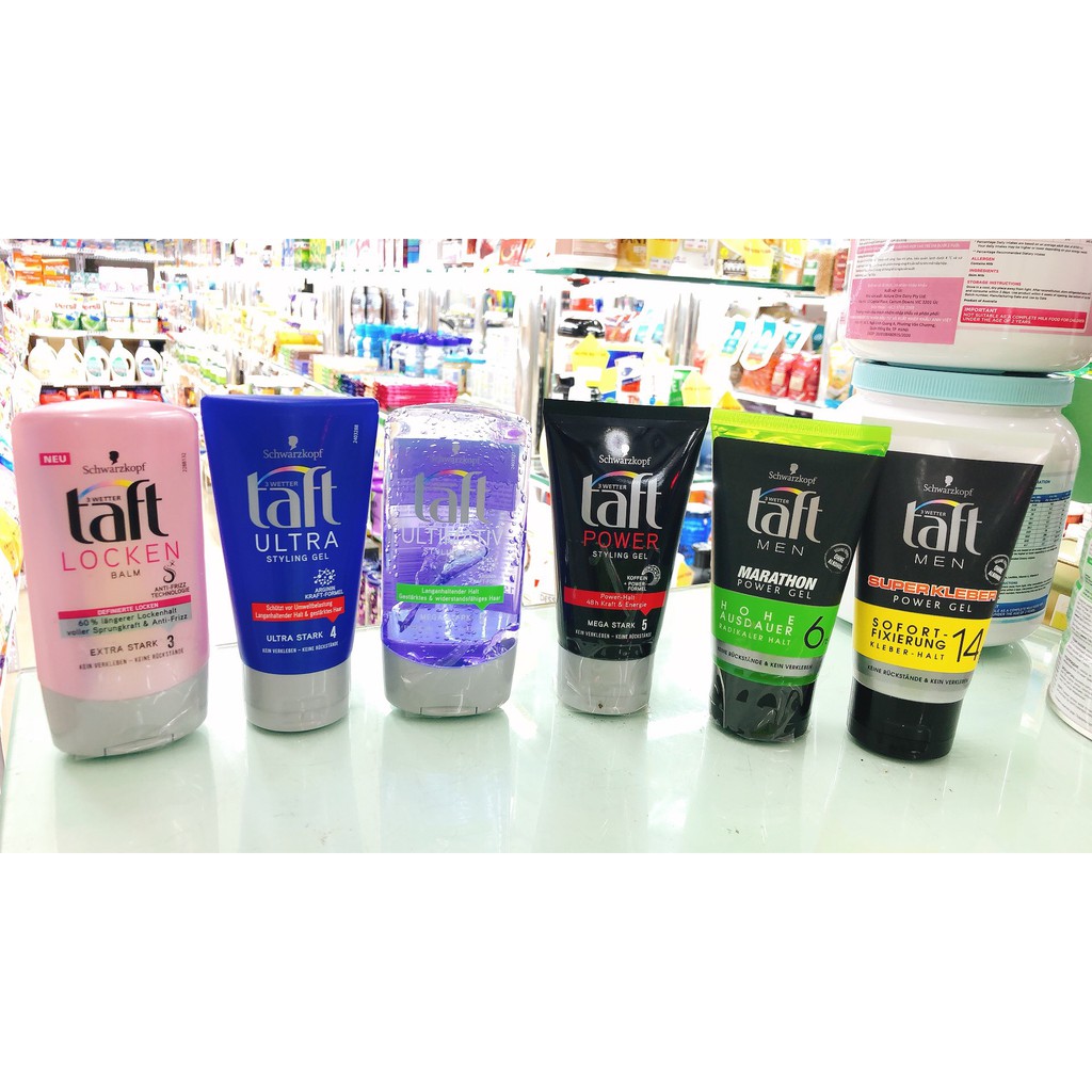 SÁP vuốt tóc Taft chwarzkopf 150ml các số
