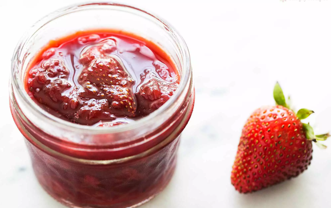 (Freeship MAX) Mứt dâu tây Đặc Sản Đà Lạt, món ngon khó cưỡng STRAWBERRY JAM