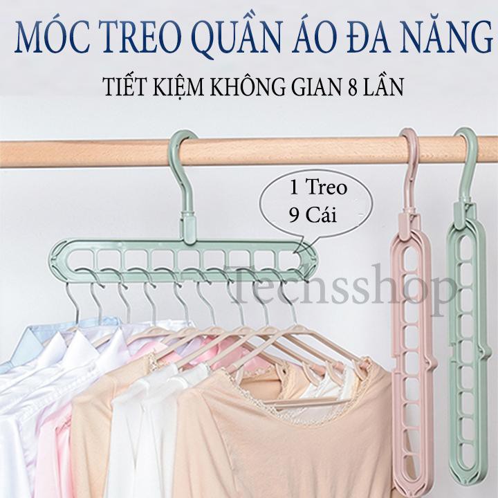 Móc Treo Quần Áo Đa Năng Thông Minh Tiết Kiệm Diên Tích